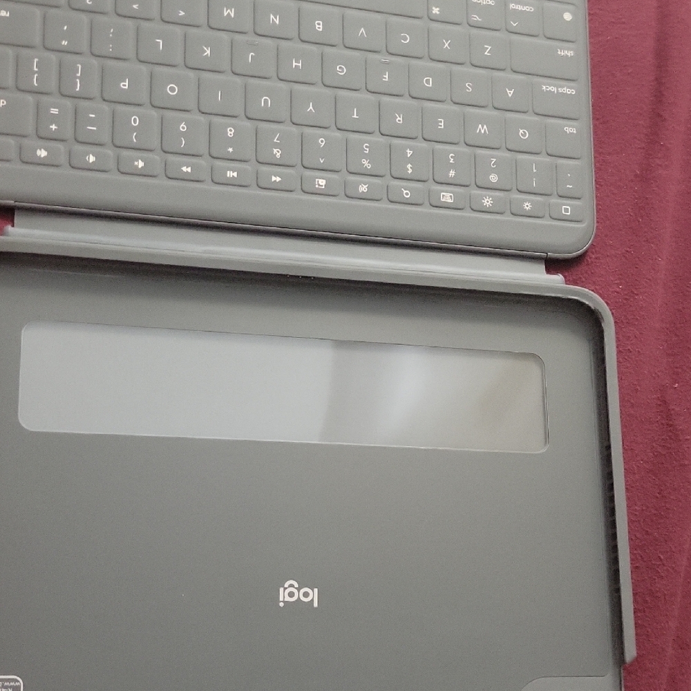 Logitech Gray Keyboard Folio